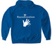 More Colors & Choices, a Royal Gildan Softstyle Pullover Hoodie