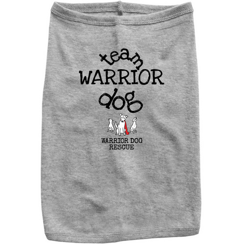 WDR Doggie Tee, a Heather Grey Doggie Tee