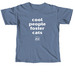 Cool People Foster Cats Tee, a Blue Jean Comfort Colors Unisex Tee