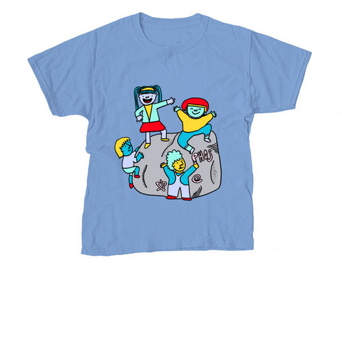 Prospect Heights Open Streets&nbsp;Youth Tees, a Carolina Blue Youth Unisex Tee