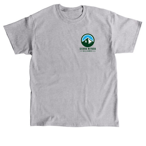 Alliance Apparel: Mushrooms (Back of shirt), a Sport Grey Classic Unisex Tee