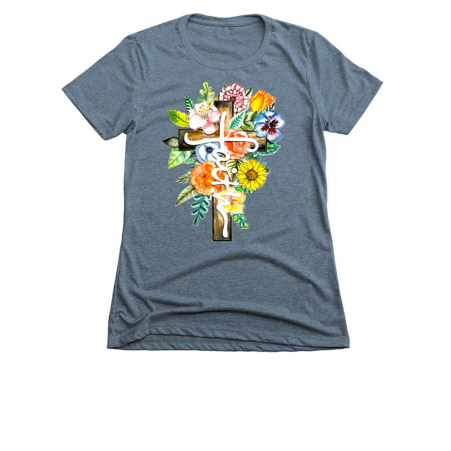 Faith is a beautiful thing, a Indigo Women's Slim Fit Tee