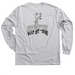 Keep off the Dunes Long/Short Sleeve, a Sport Grey Classic Long Sleeve Tee (back-view)