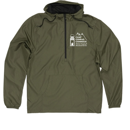 Camp Conrad Chinnock Quarter-Zip Jacket, a Army Quarter-Zip Windbreaker