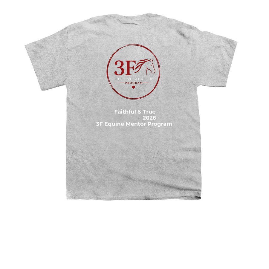 ? Guiding today. Empowering tomorrow. ?, a Sport Grey Youth Unisex Tee (back-view)