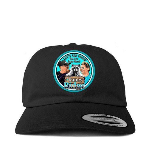 Critterfied Hat, a Black Printed Classic Baseball Cap