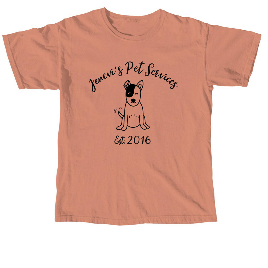 Cotton Tops Black Print (7/9), a Terracotta Comfort Colors Unisex Tee