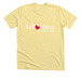 Le Bonheur- Helping Little Ones Grow&nbsp;, a Heather Yellow Gold Premium Unisex Tee