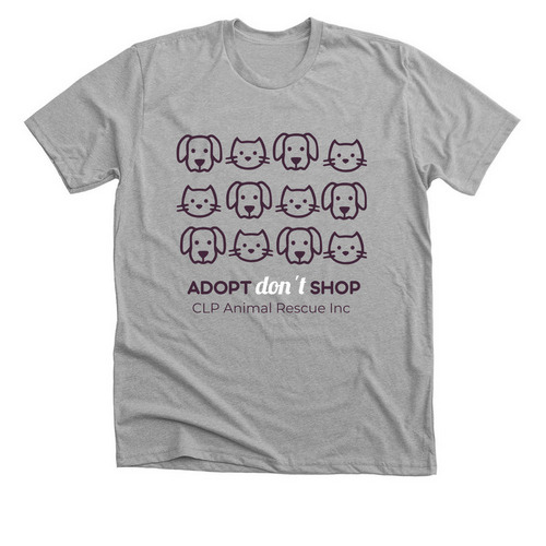 Clp animal rescue&nbsp;, a Athletic Heather Premium Unisex Tee