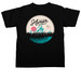Alaska Mission Fundraiser, a Black Comfort Colors Unisex Tee (back-view)