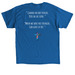 Cuba Mission 2026, a Royal Classic Unisex Tee (back-view)