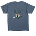 TEAM TCDC 2023, a Indigo Blue Classic Unisex Tee (back-view)