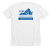 Tidewater Region, a Solid White Blend Premium Unisex Tee (back-view)
