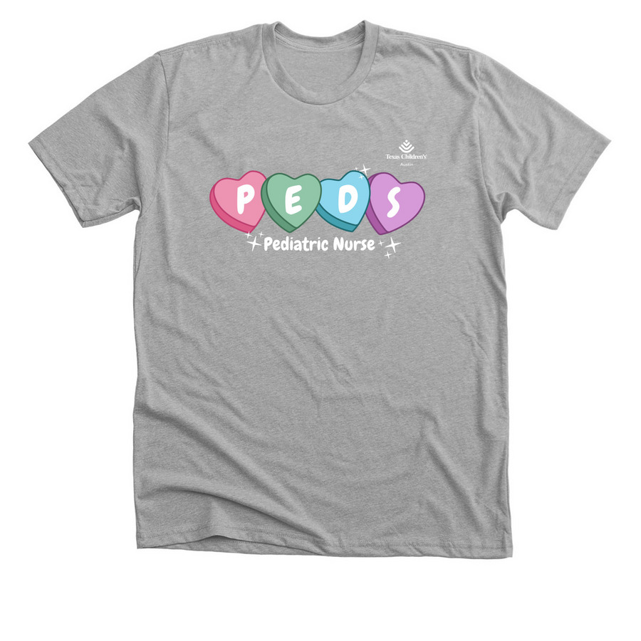 Sweetheart Shirt, a Athletic Heather Premium Unisex Tee