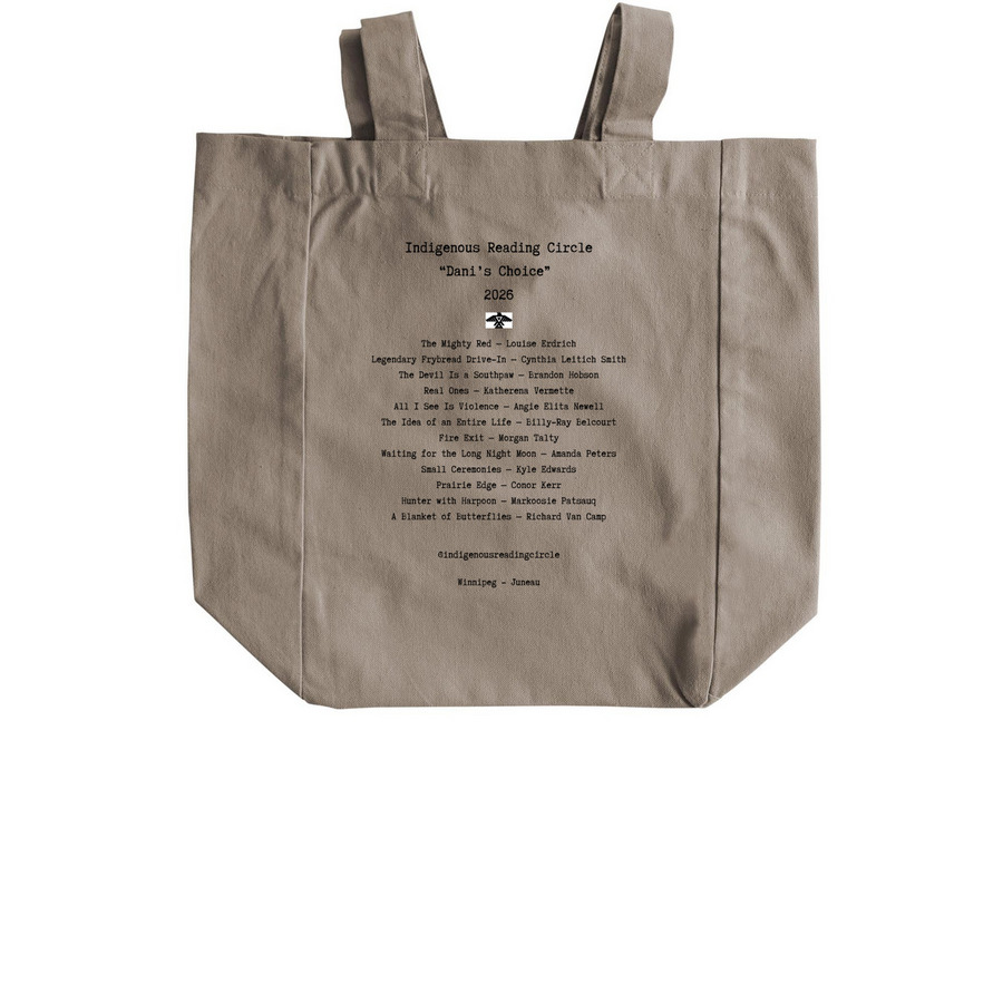 2026 Dani's Choice - Totes, a Pumice Recycled Cotton Tote Bag (back-view)