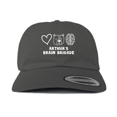 Arthur's Brain Brigade&nbsp;, a Dark Gray Printed Classic Baseball Cap
