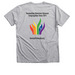 2024 PRIDE&nbsp;, a Athletic Heather Premium V-Neck Tee (back-view)