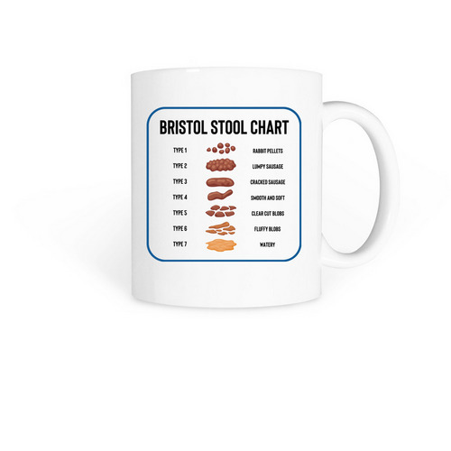 GastroANP Bristol Chart Mug, a White Coffee Mug
