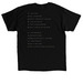 guilty man - limited merch drop, a Black Classic Unisex Tee (back-view)