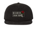 DTY ROSE HAT, a Black Printed Umpqua Snapback Cap