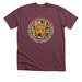 Kali, DoD 2020 Mascot, a Heather Maroon Premium Unisex Tee