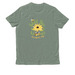 Wild Bee Woods, a Matcha Green Allmade Organic Cotton Unisex Tee