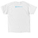 LGBTQ+ Liberation is Collective Liberation, a White Classic Unisex Tee (back-view)