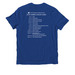 2026 Music on the Steps, a Andromeda Blue Allmade Organic Cotton Unisex Tee (back-view)