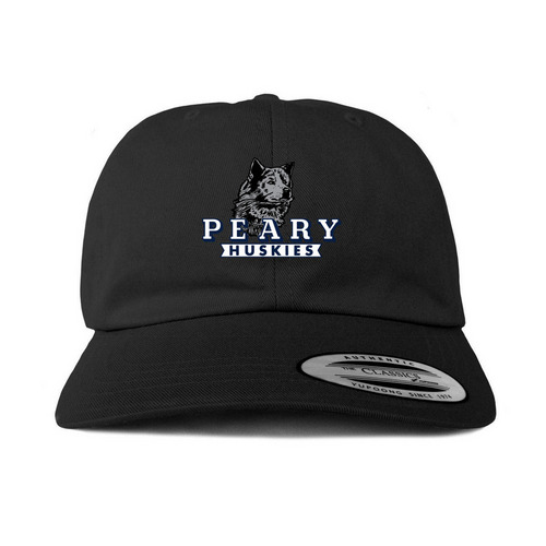 Husky Hats, a Black Printed Classic Baseball Cap