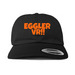 EGGLER HATS, a Black Printed Classic Baseball Cap