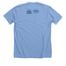 South Church 200th/2026 Pocket Garden Tour, a Heather Carolina Blue Premium Unisex Tee (back-view)