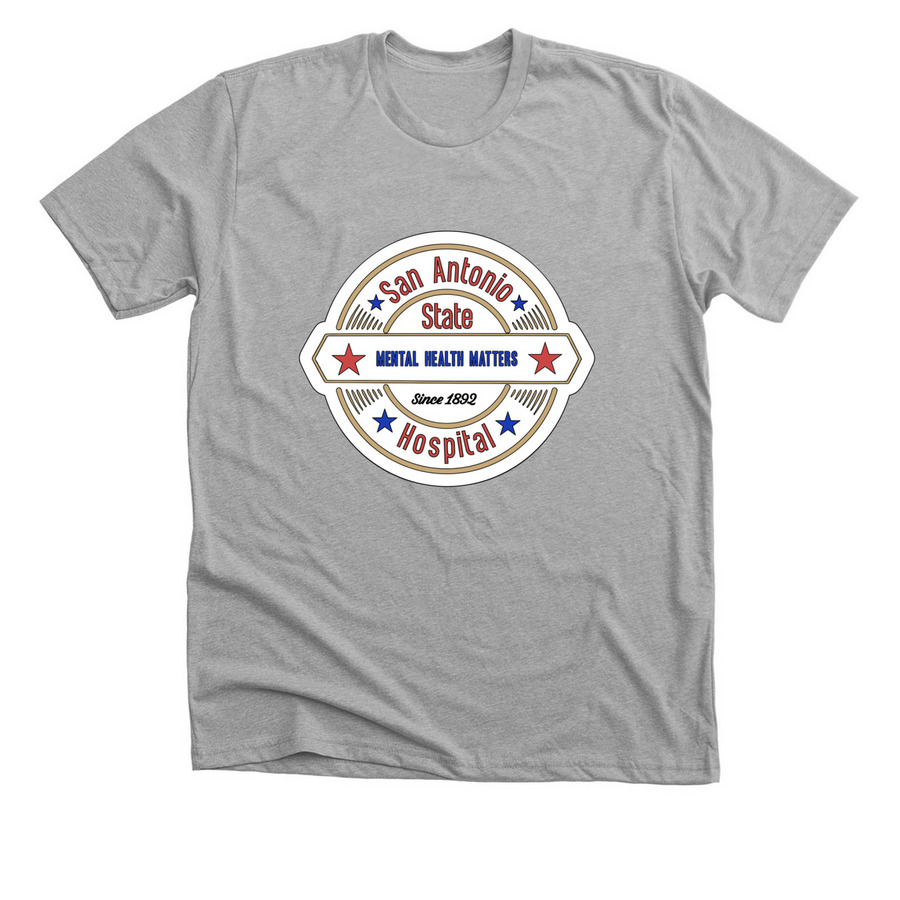 SASH 2026 T shirt, a Athletic Heather Premium Unisex Tee