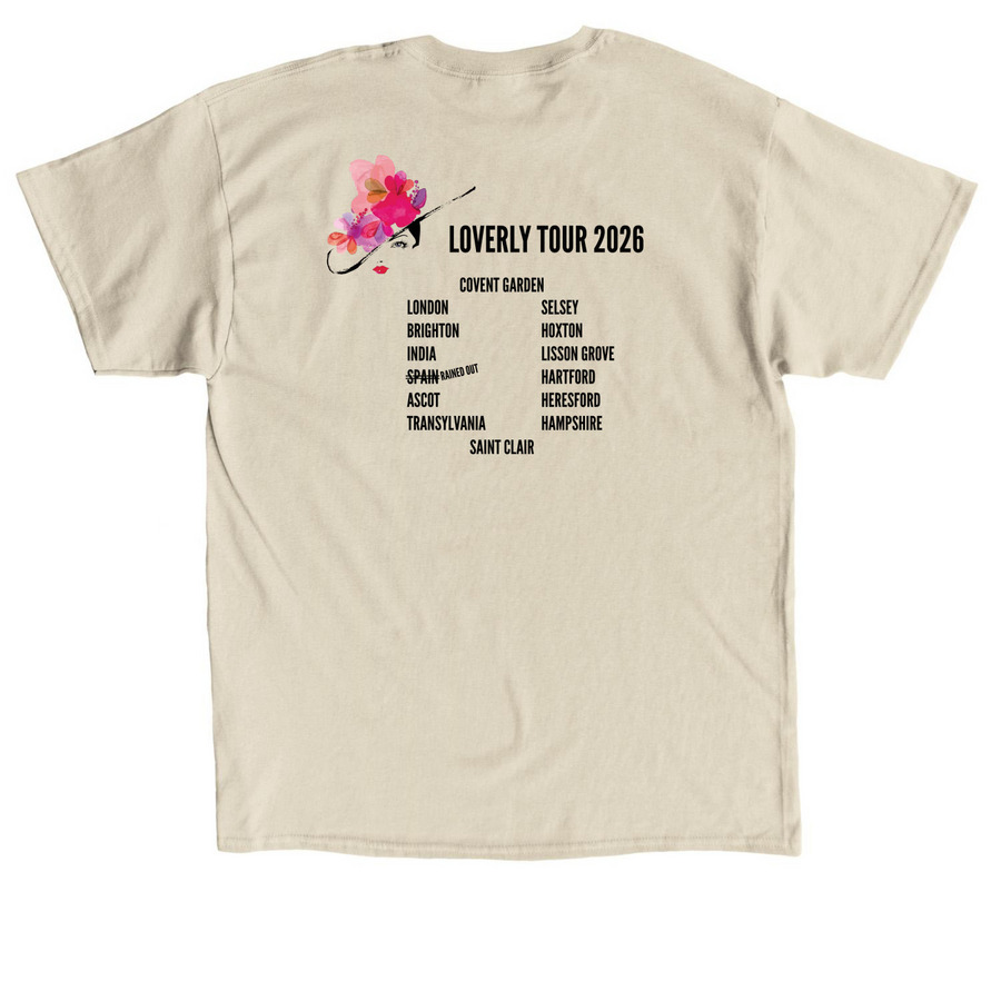 My Fair Lady COMBO Shirt, a Sand Classic Unisex Tee (back-view)