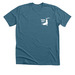 Izzy nationals white, a Heather Deep Teal Premium Unisex Tee