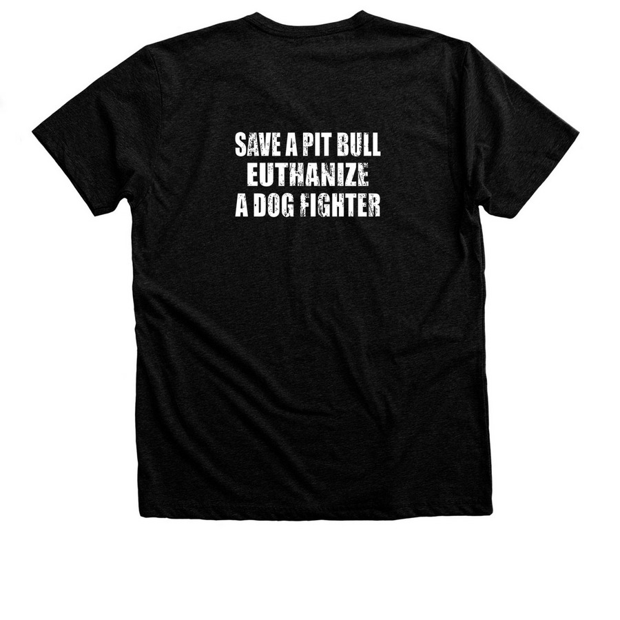 Pitty Pink Skully&nbsp;, a Black Heather Premium Unisex Tee (back-view)