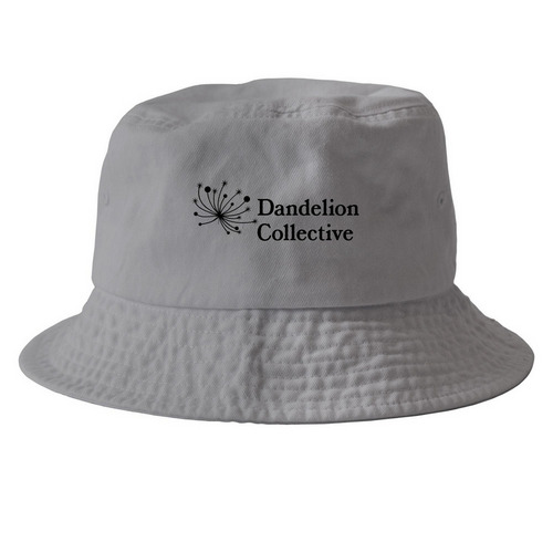 Hats - Logo, a Grey Printed Bucket Hat