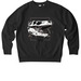 From The Other Side of Time (Front Print), a Black Stanley/Stella Unisex Changer 2.0 Crewneck Sweatshirt