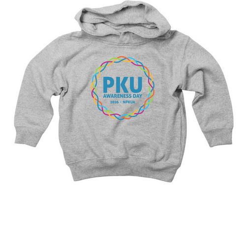 Full Color | PKU Awareness Day Toddlers, a Heather Toddler Pullover Hoodie