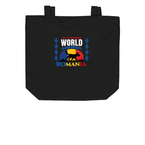 Support Team USA Mondioring!&nbsp;, a Black Organic Cotton Tote Bag