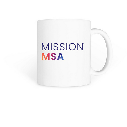 Mission MSA Coffee Mug, a White Coffee Mug