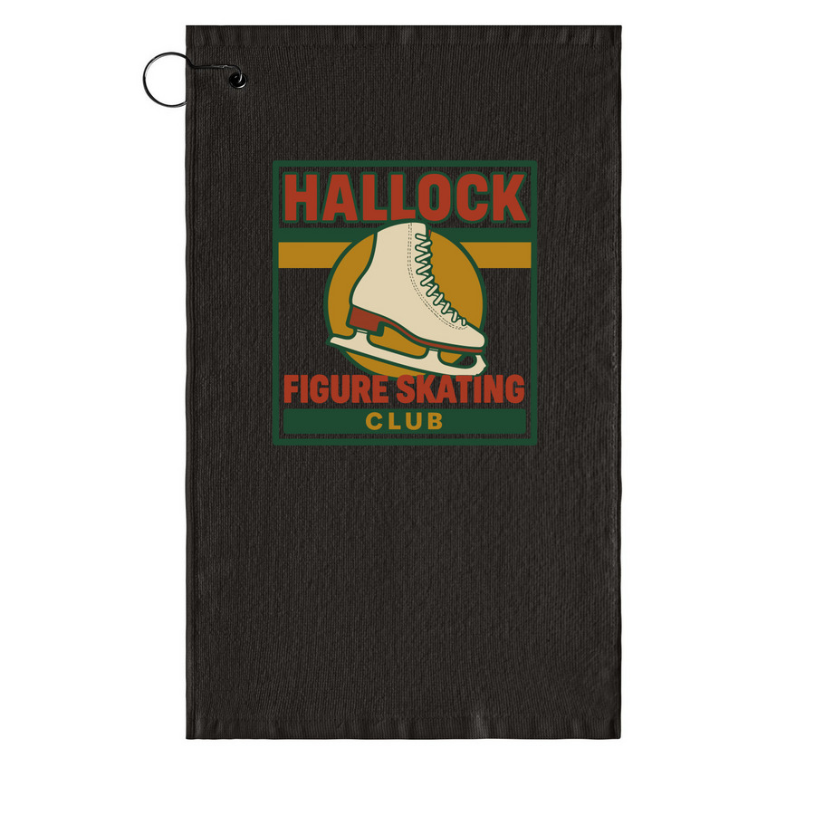 HFSC Bag Towel, a Black Golf Towel