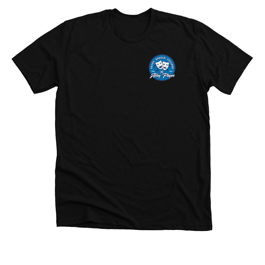 Abbey Players Tech Collection&nbsp;, a Solid Black Blend Premium Unisex Tee