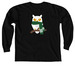 Whooo Wendi? Tee B*, a Black Comfort Colors Long Sleeve Tee