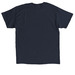 Emblem T-shirt, a Navy Classic Unisex Tee (back-view)