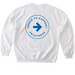 Blue Glasses, Lasting Legacy, a White Softstyle Crewneck Sweatshirt (back-view)
