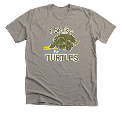 Turtle Rescue Support, a Heather Stone Premium Unisex Tee