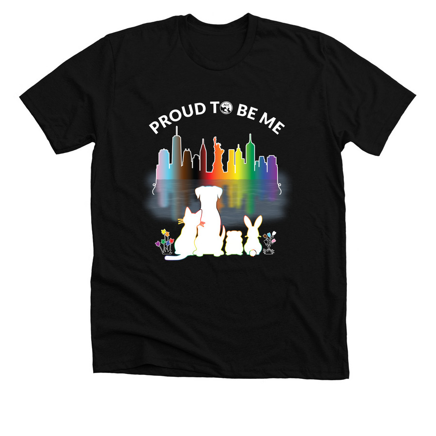 ACC Pride 2026, a Solid Black Blend Premium Unisex Tee