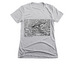 Can You See It? Apparel, a Dark Heather Grey Women's Slim Fit Tee