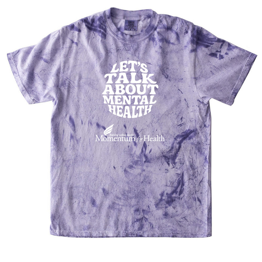 Mental Health Awareness Month, a Amethyst Comfort Colors Colorblast Tee