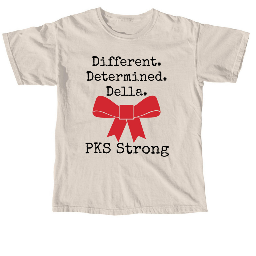 Team Della, a Ivory Comfort Colors Unisex Tee